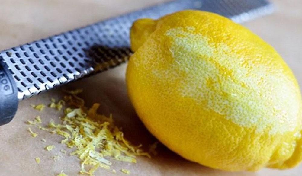 Снятие цедры с лимона Цедра с лимона