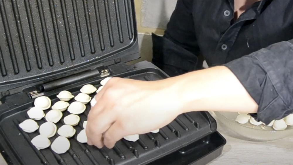 Пельмени и электрогриль